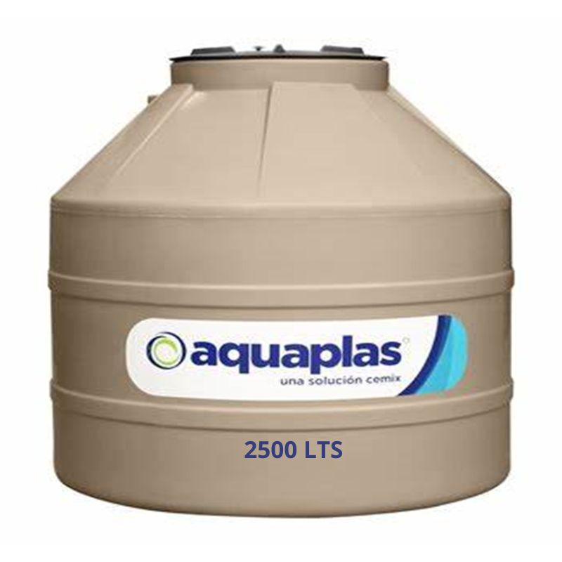A053 Aquaplas 2500 lts beis tricapa - Imagen 1